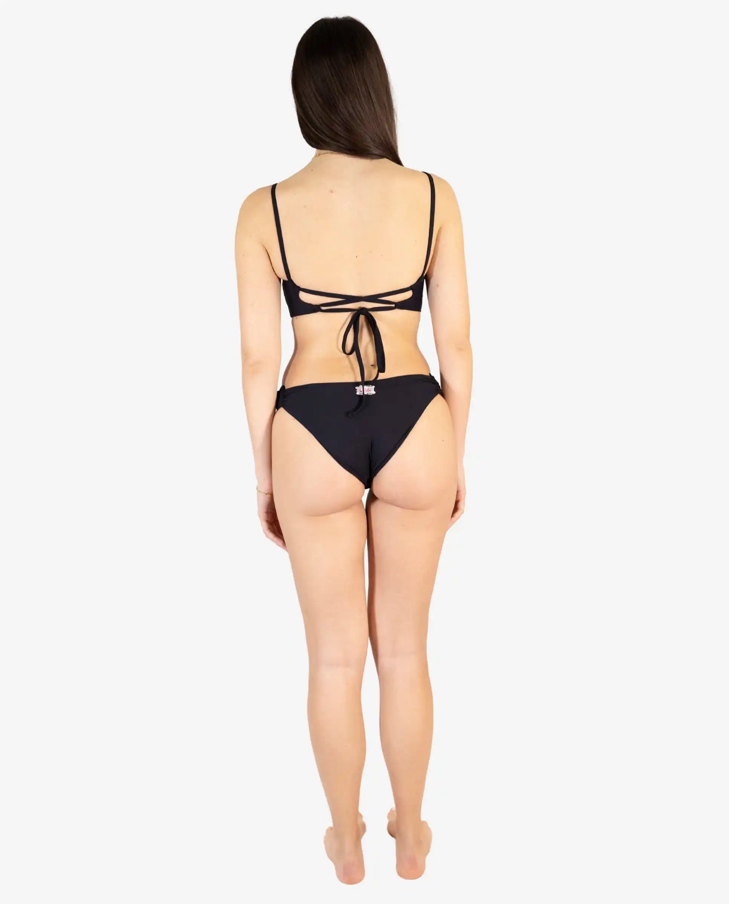 Costume Intero Nero Cut-Out - Olivia Pink