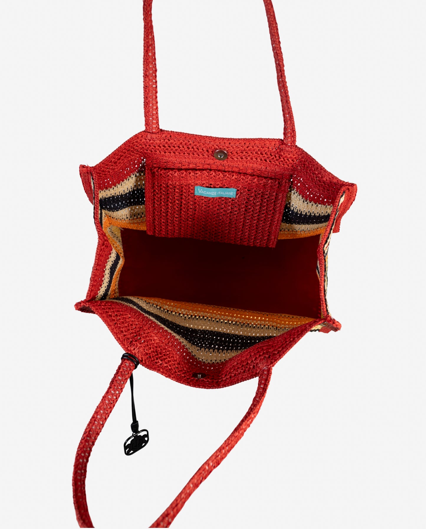 Borsa Tote Righe Multicolor - Vacanze Italiane