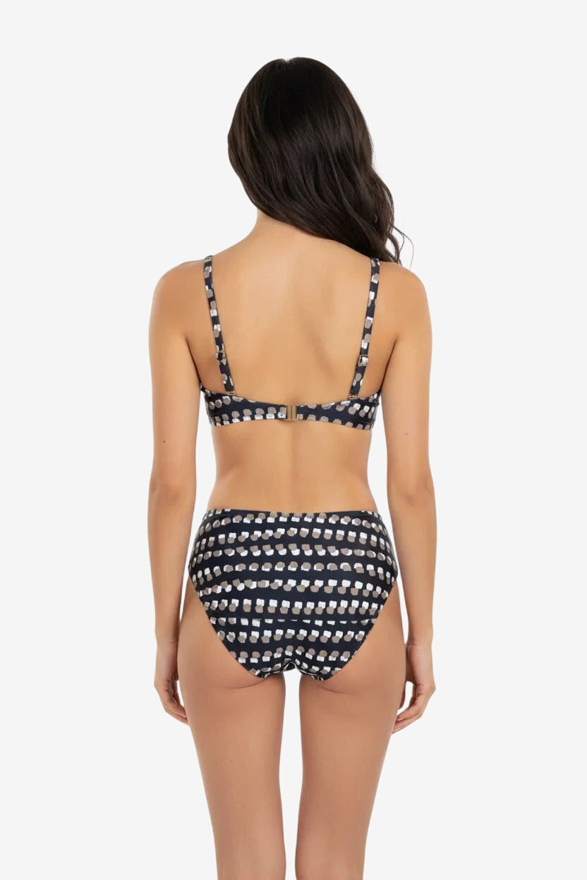 Bikini Ferro Bambù Nero Pois – Roidal