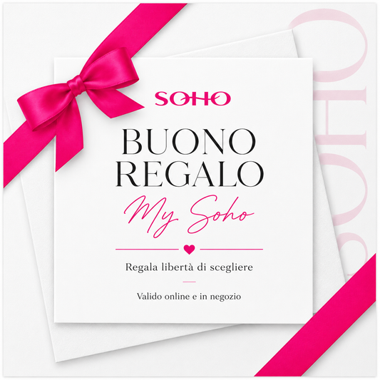 Buono regalo My Soho da regalare per un'esperienza di shopping su misura.