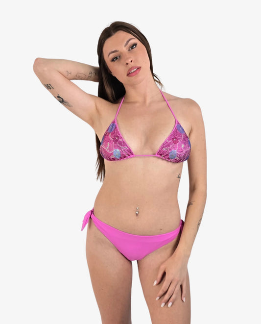 Bikini Triangolo Strass