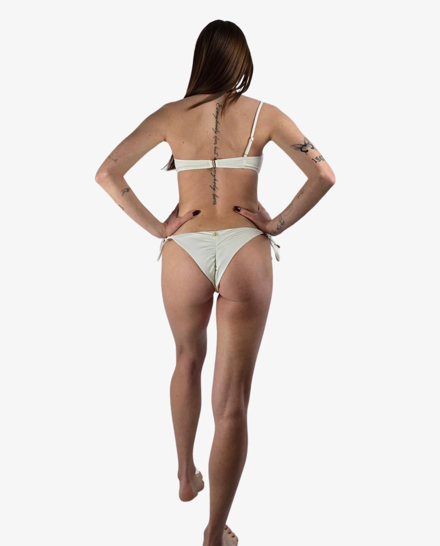 Bikini Monospalla Miss Bikini Bianco e Nero