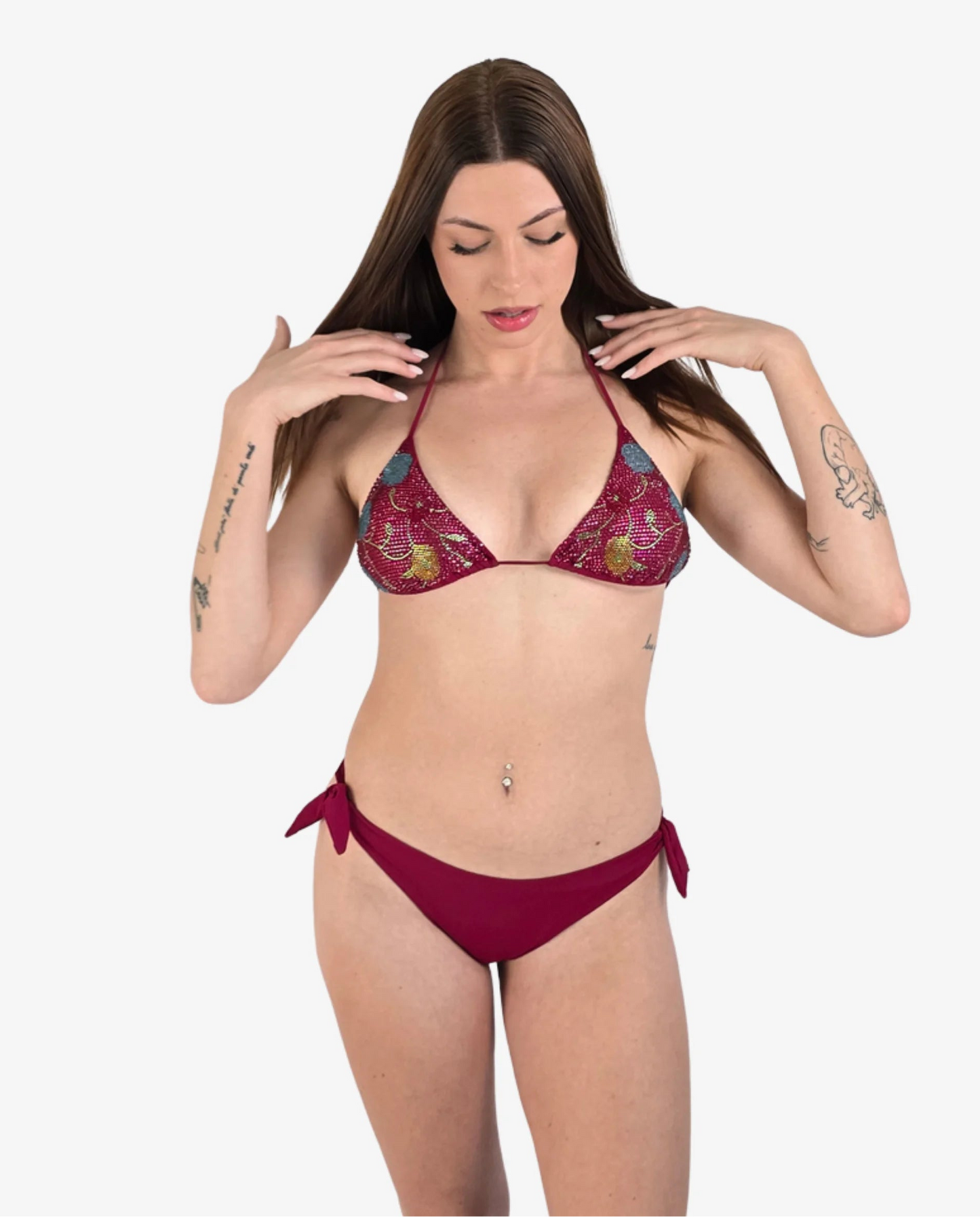 Bikini Triangolo Strass