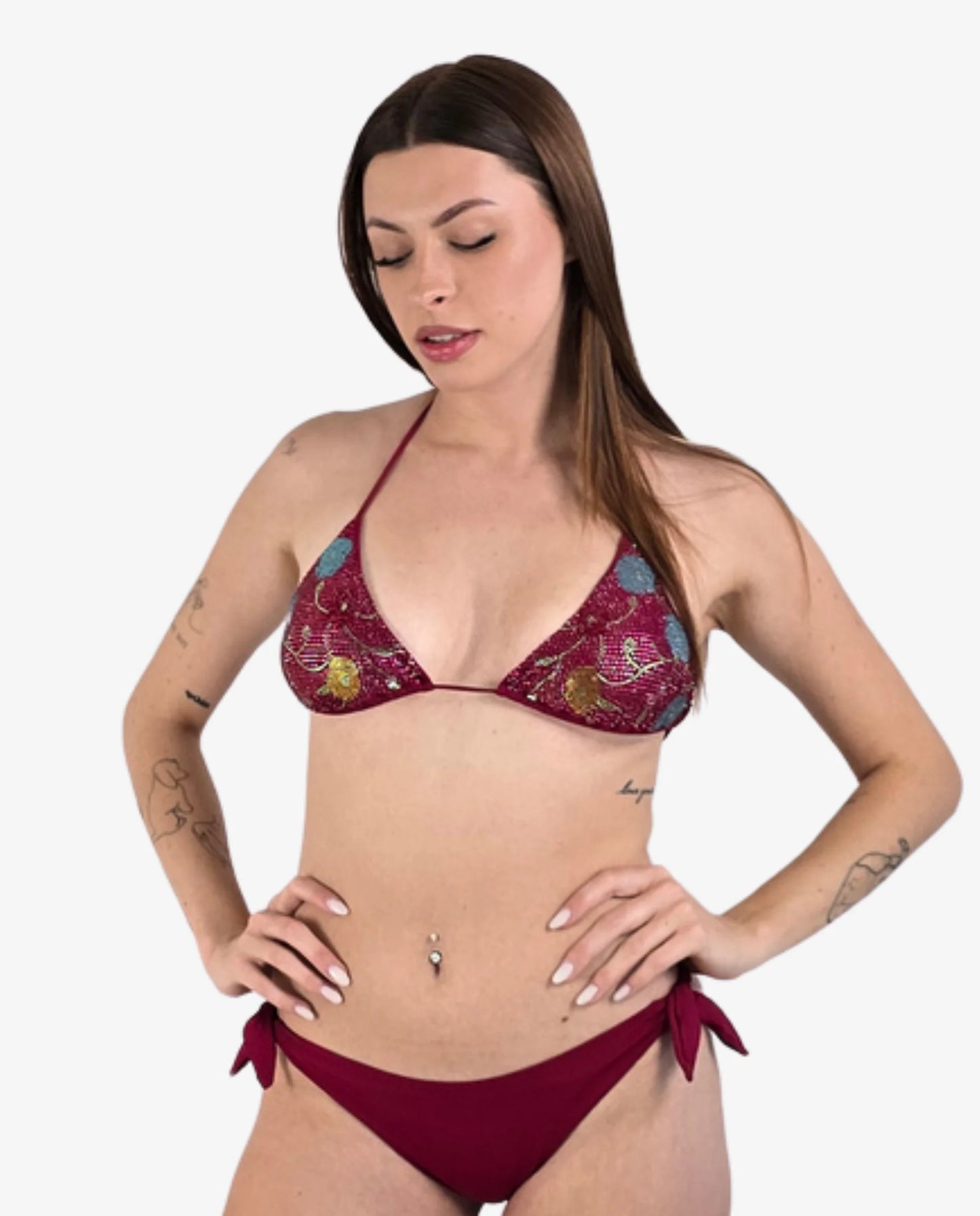 Bikini Triangolo Strass