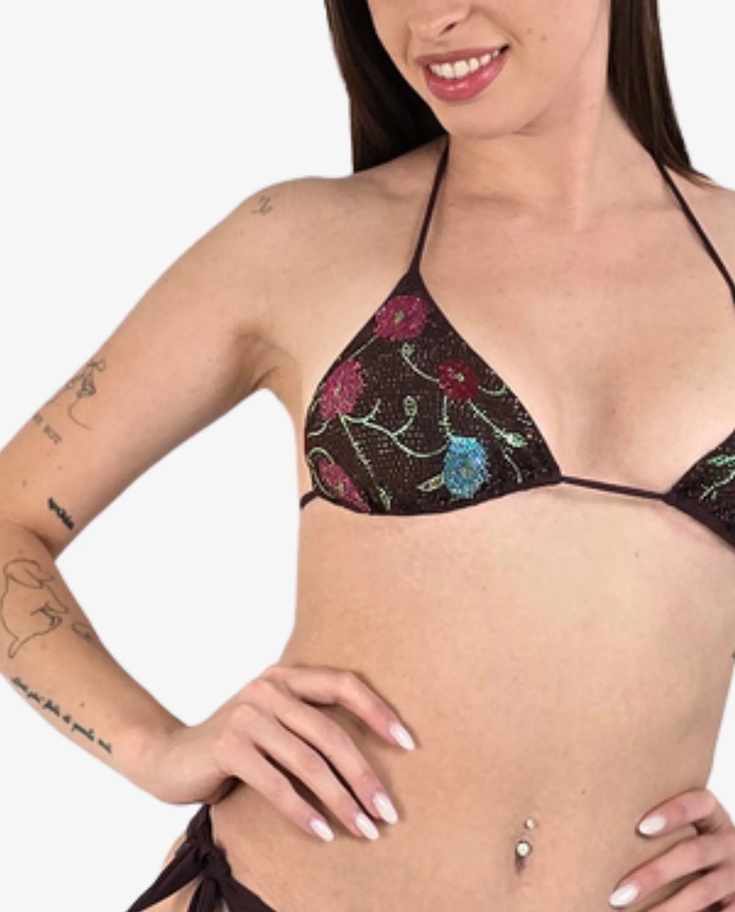 Bikini Triangolo Strass