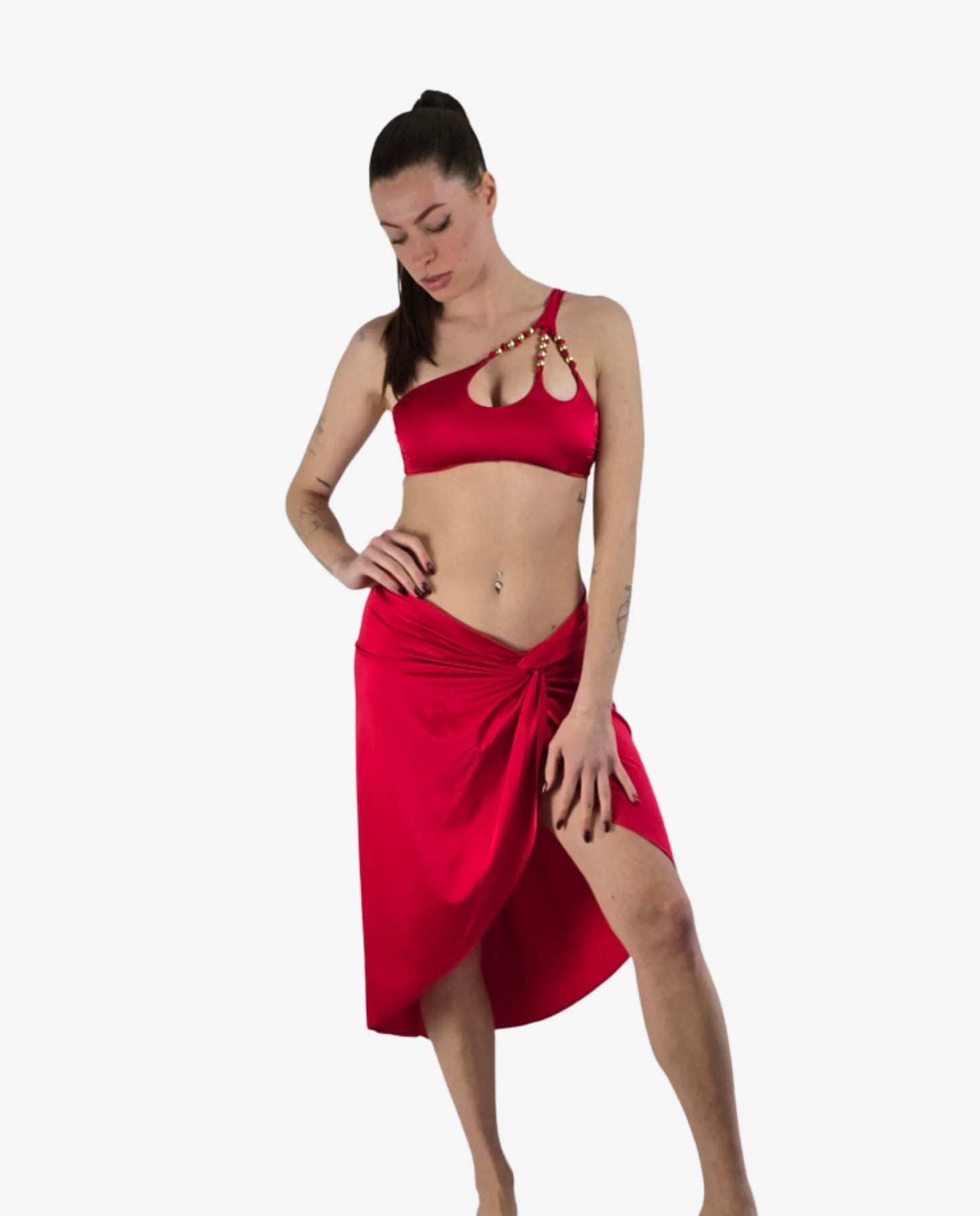 Gonna Miss Bikini Marrone e Rosso