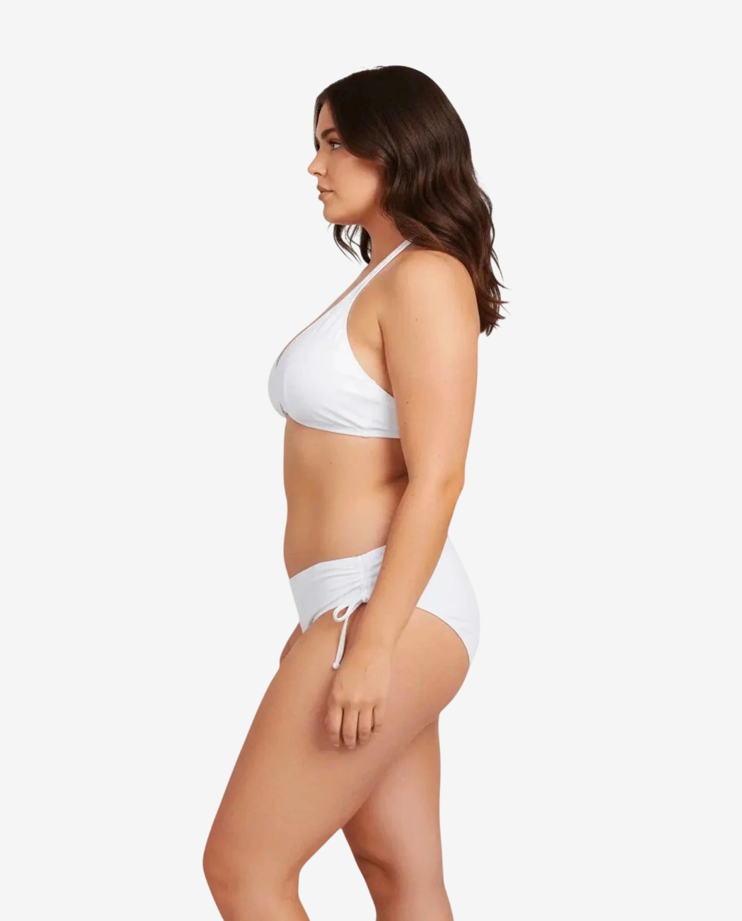 Bikini Triangolone Donna Roidal Bianco Fiocchi Mare
