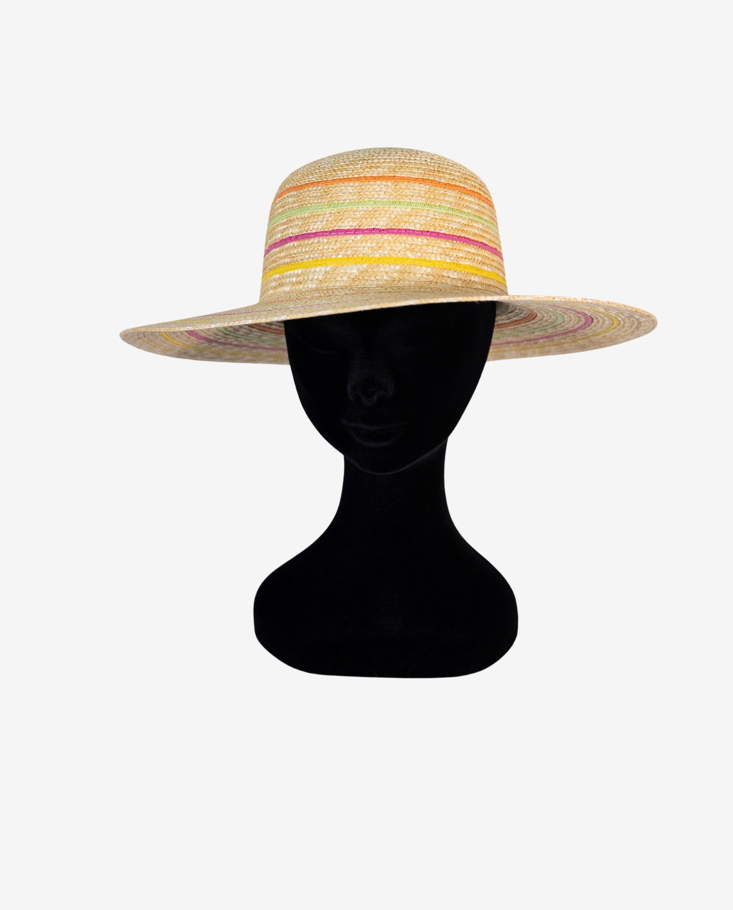 Cappello Panama Riga Fucsia Multicolor - Adrian