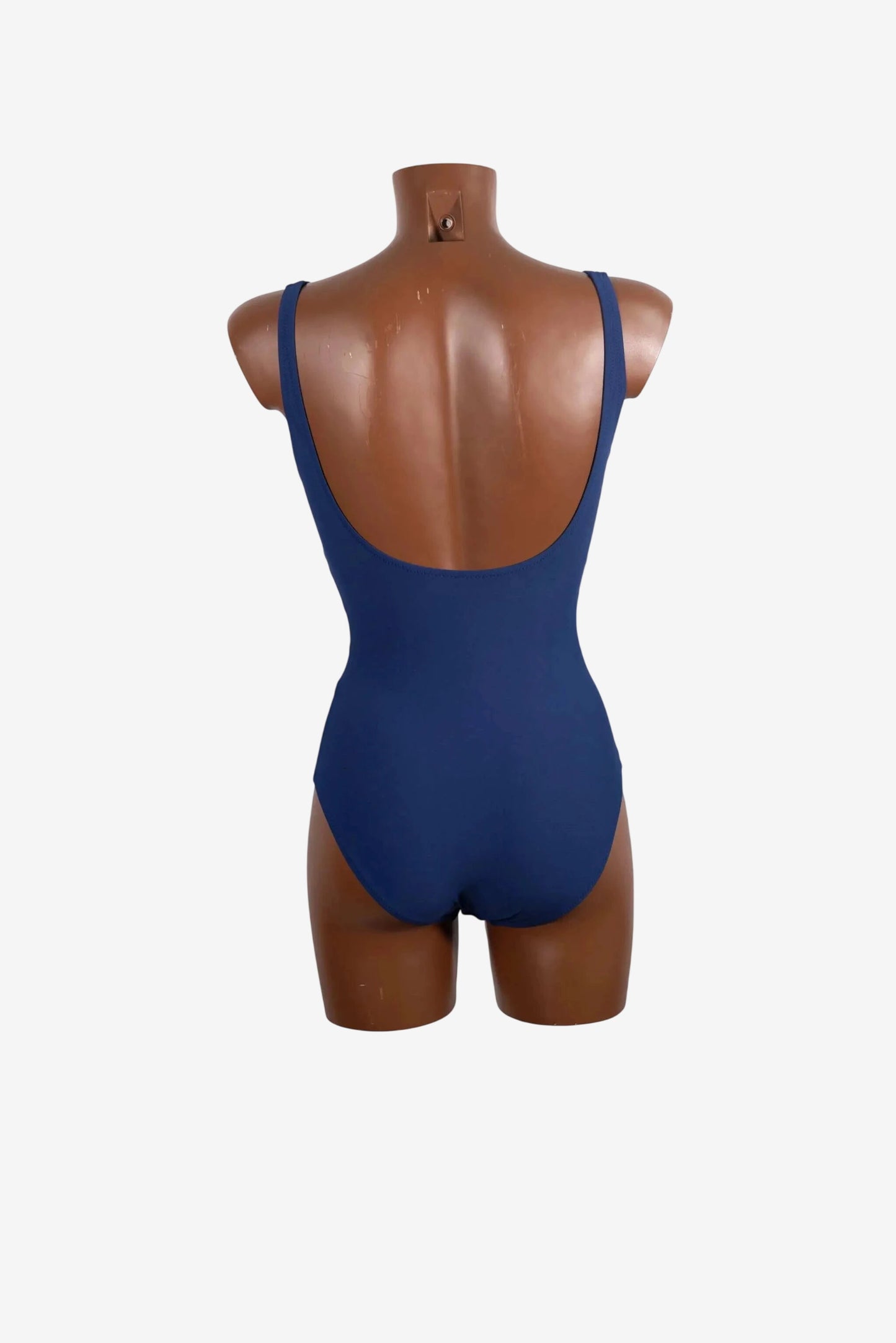 Costume intero Roidal blu royal con spalline larghe e schiena scoperta.