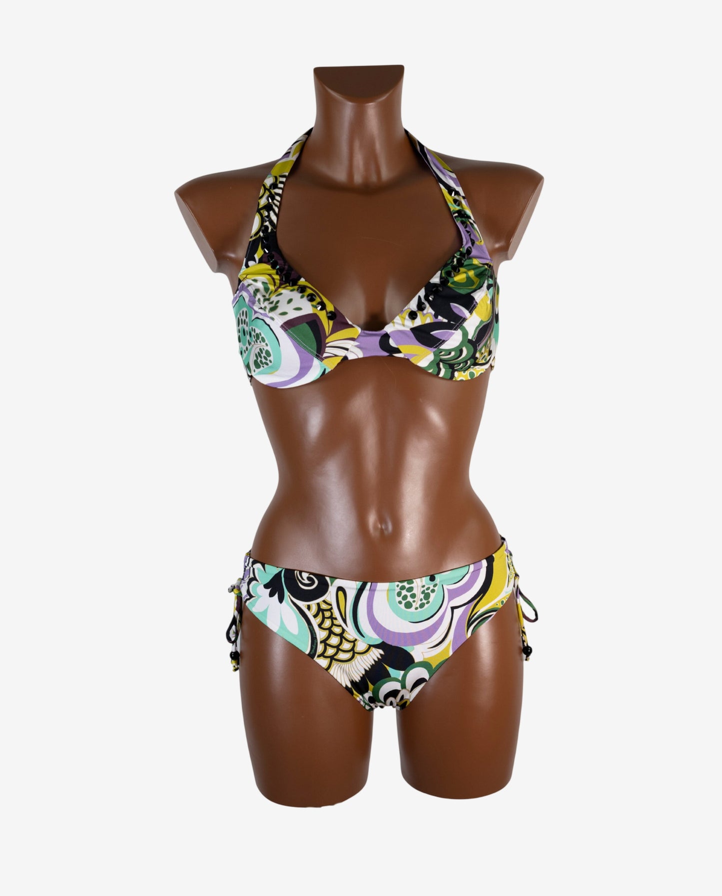 Bikini con Ferretto Fantasia Floreale  — Marina Abagnale