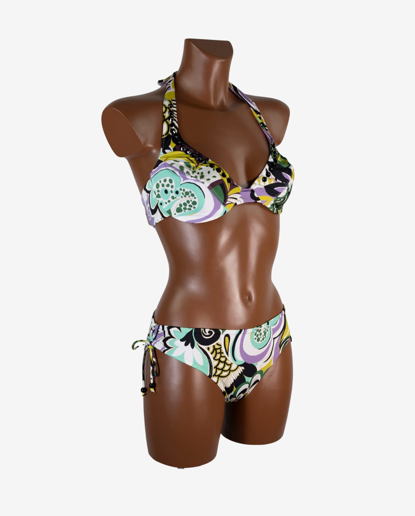 Bikini con Ferretto Fantasia Floreale  — Marina Abagnale