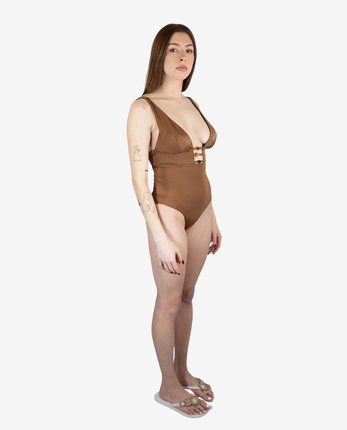 Costume Intero Marrone con Accessorio – Otro Amor