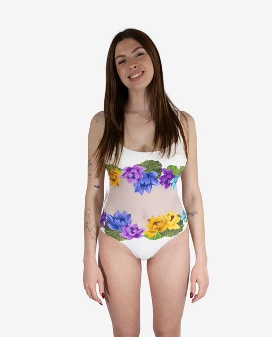 L’Intero Avorio con Fiori di Loto – Raffaela D’Angelo