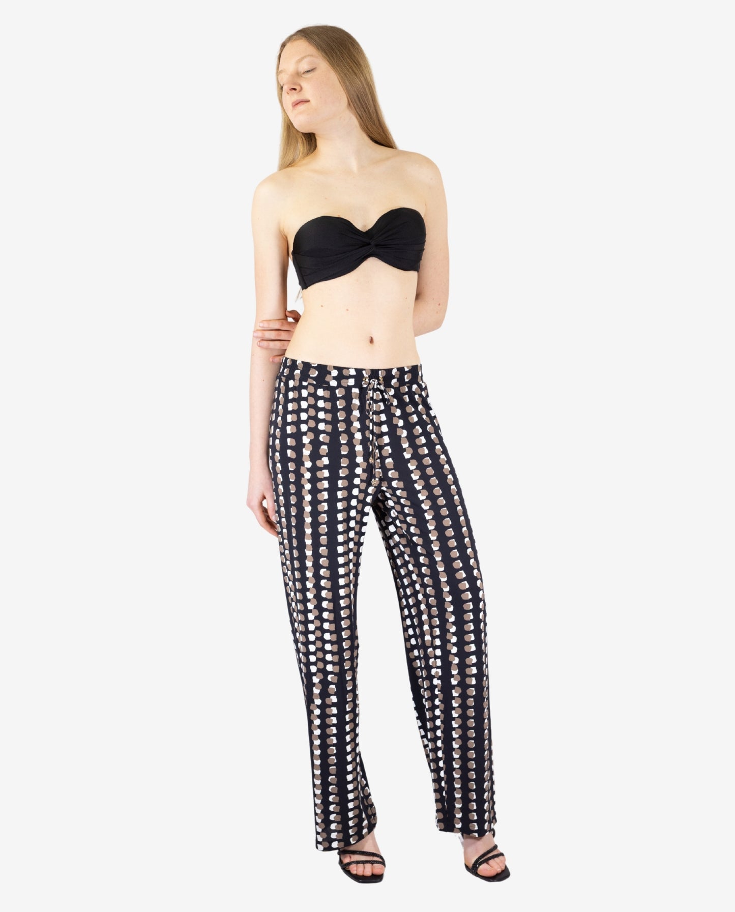 Pantalone Palazzo Bambu Nero