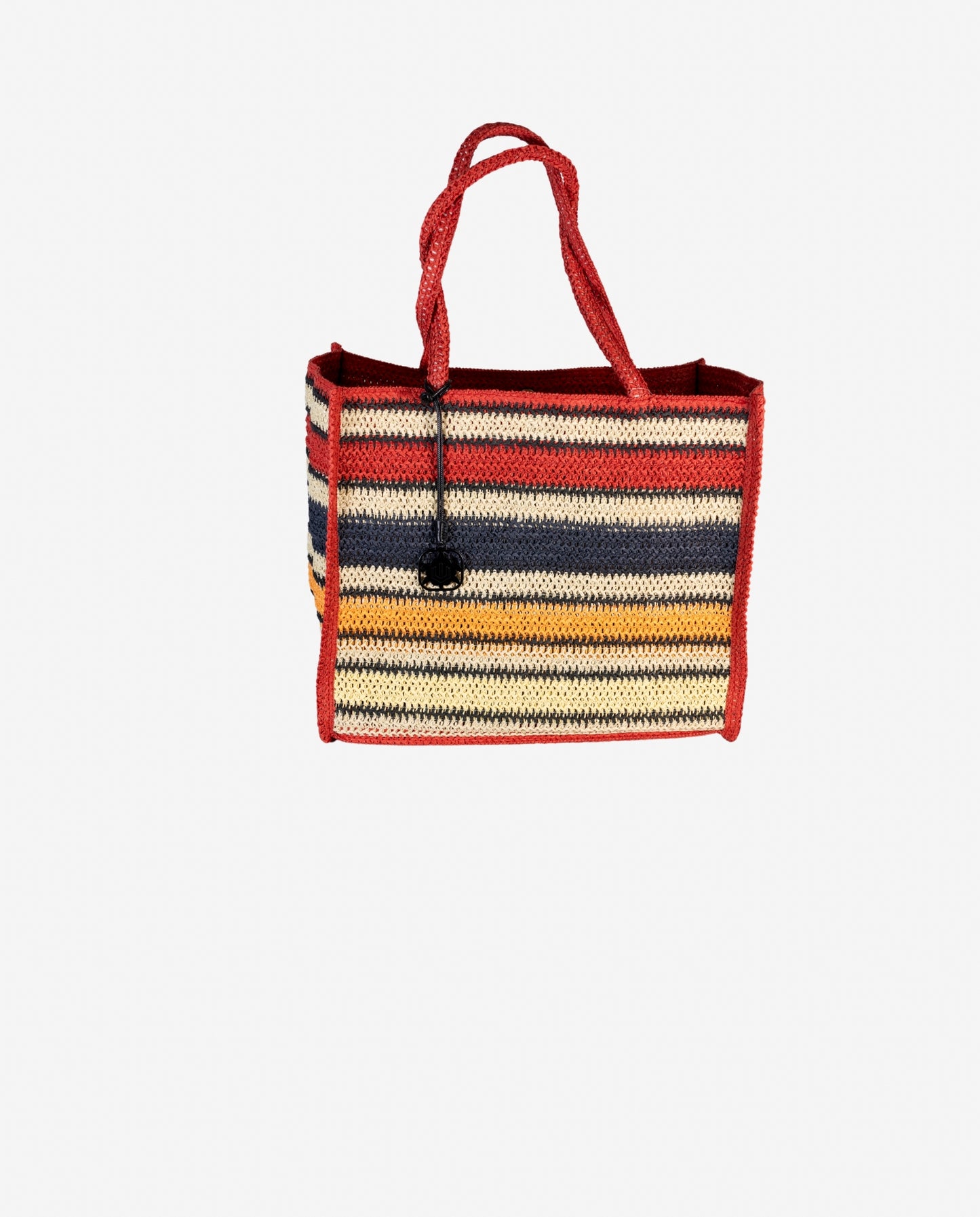 Borsa Tote Righe Multicolor - Vacanze Italiane