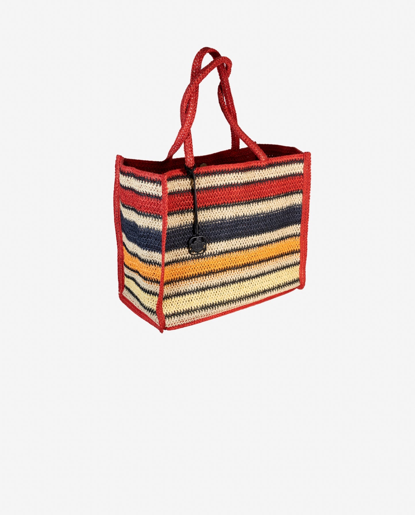 Borsa Tote Righe Multicolor - Vacanze Italiane