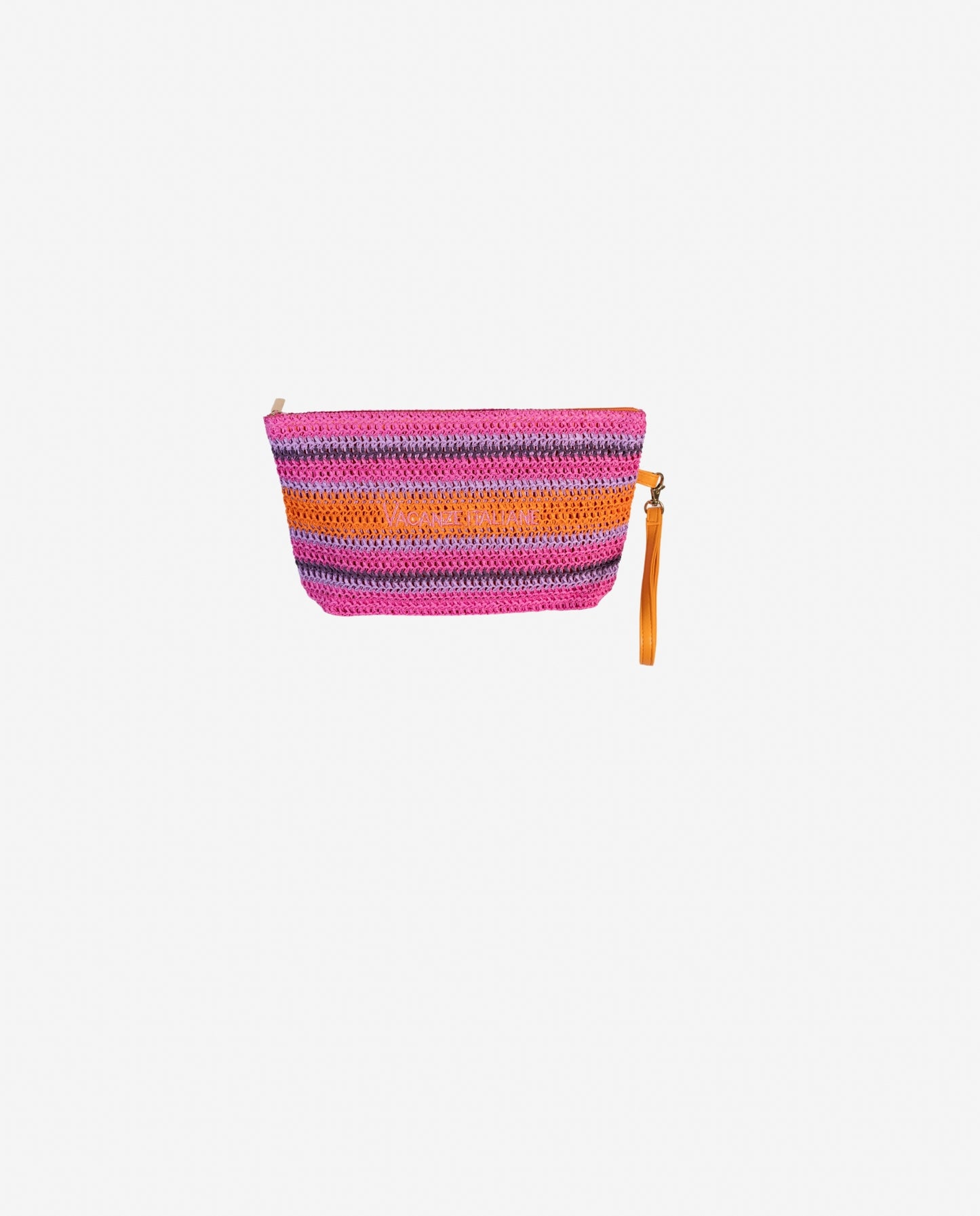 Pochette Righe Fucsia - Vacanze Italiane