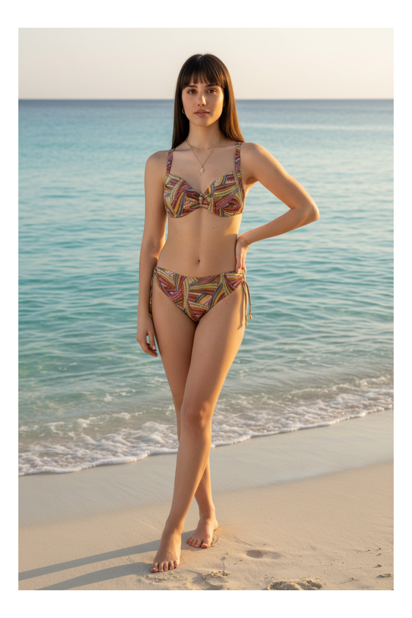 Bikini ferretto Genius multicolor.