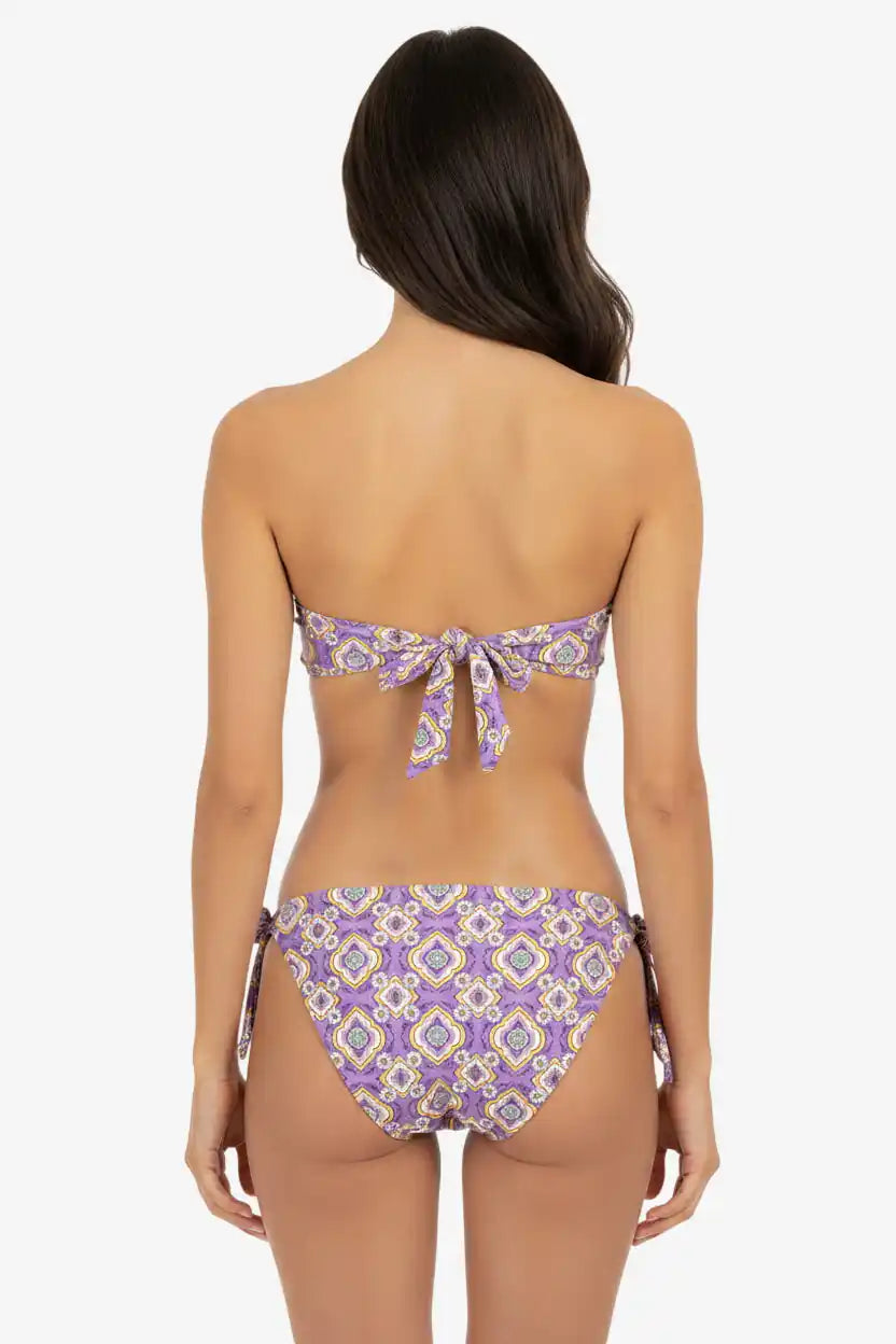 Bikini Fascia Fant. Giallo - Vista Retro