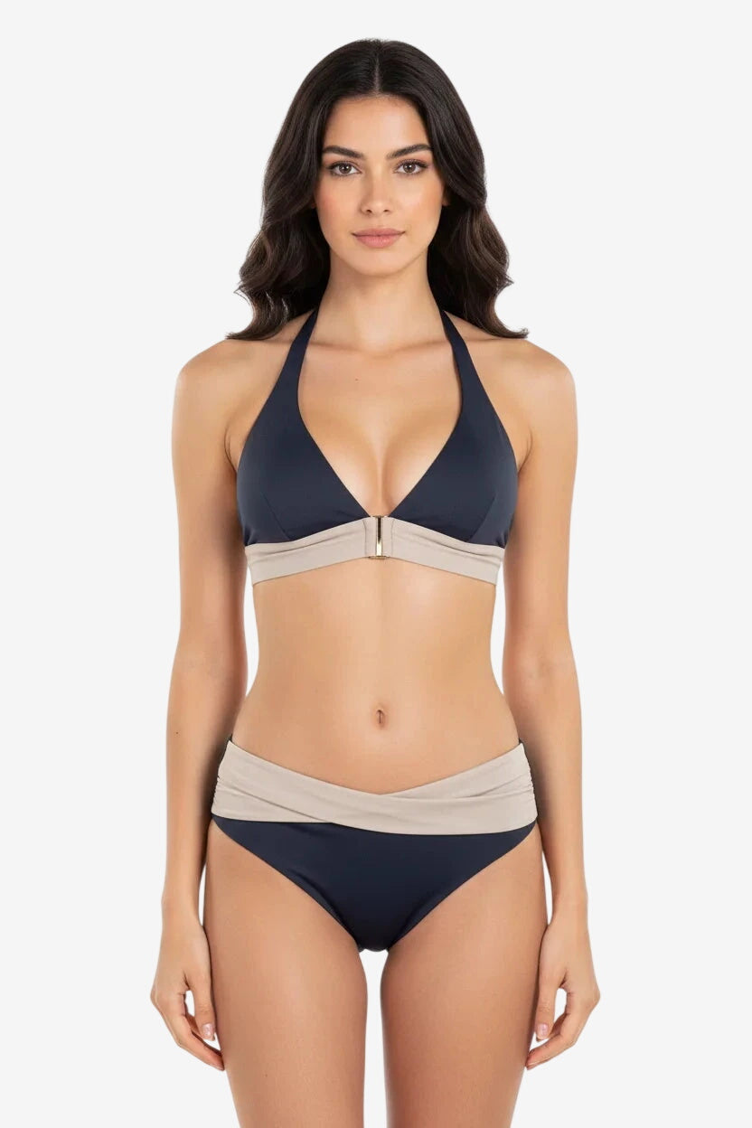 Bikini Triangolone Nero/Fango – Roidal