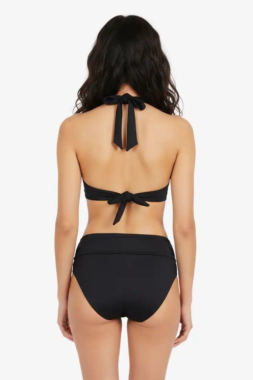 Bikini nero retro