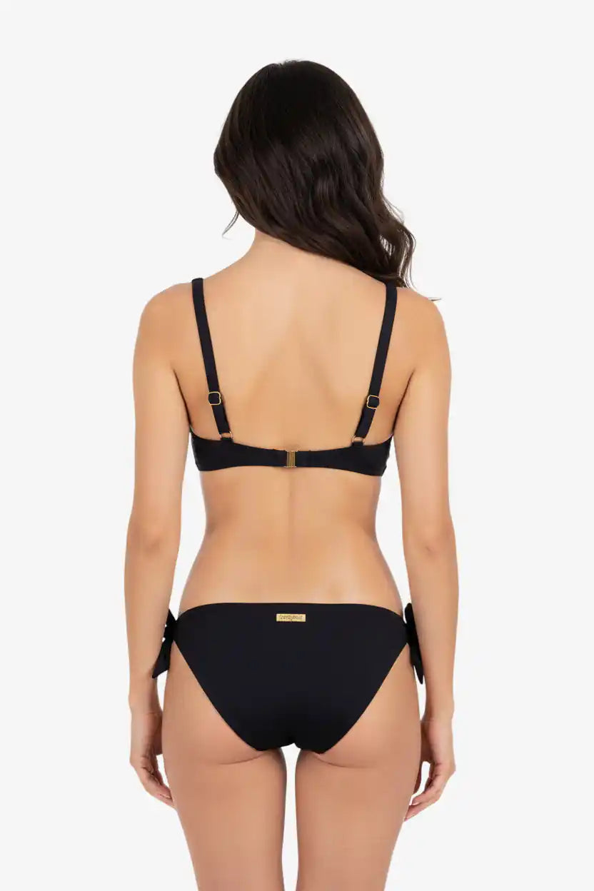 Bikini nero retro