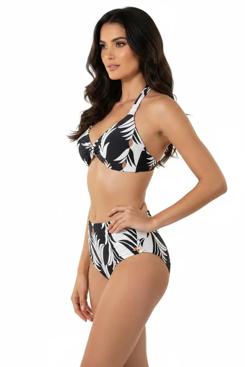Bikini palme nero lato