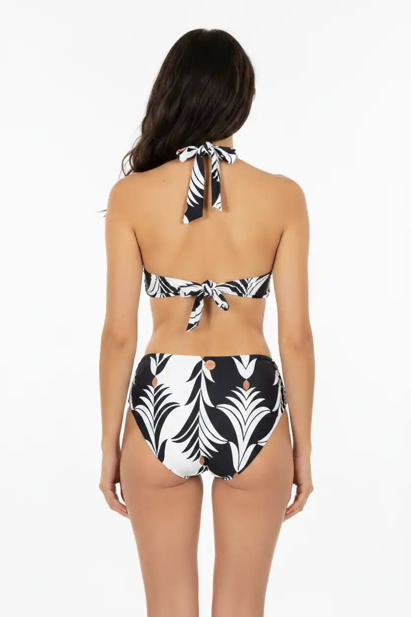 Bikini palme nero retro