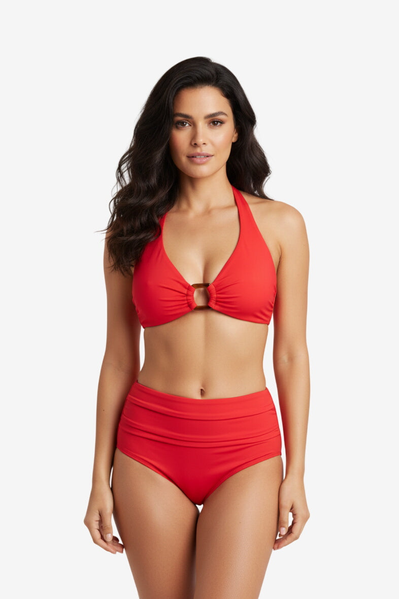 Bikini rosso fronte