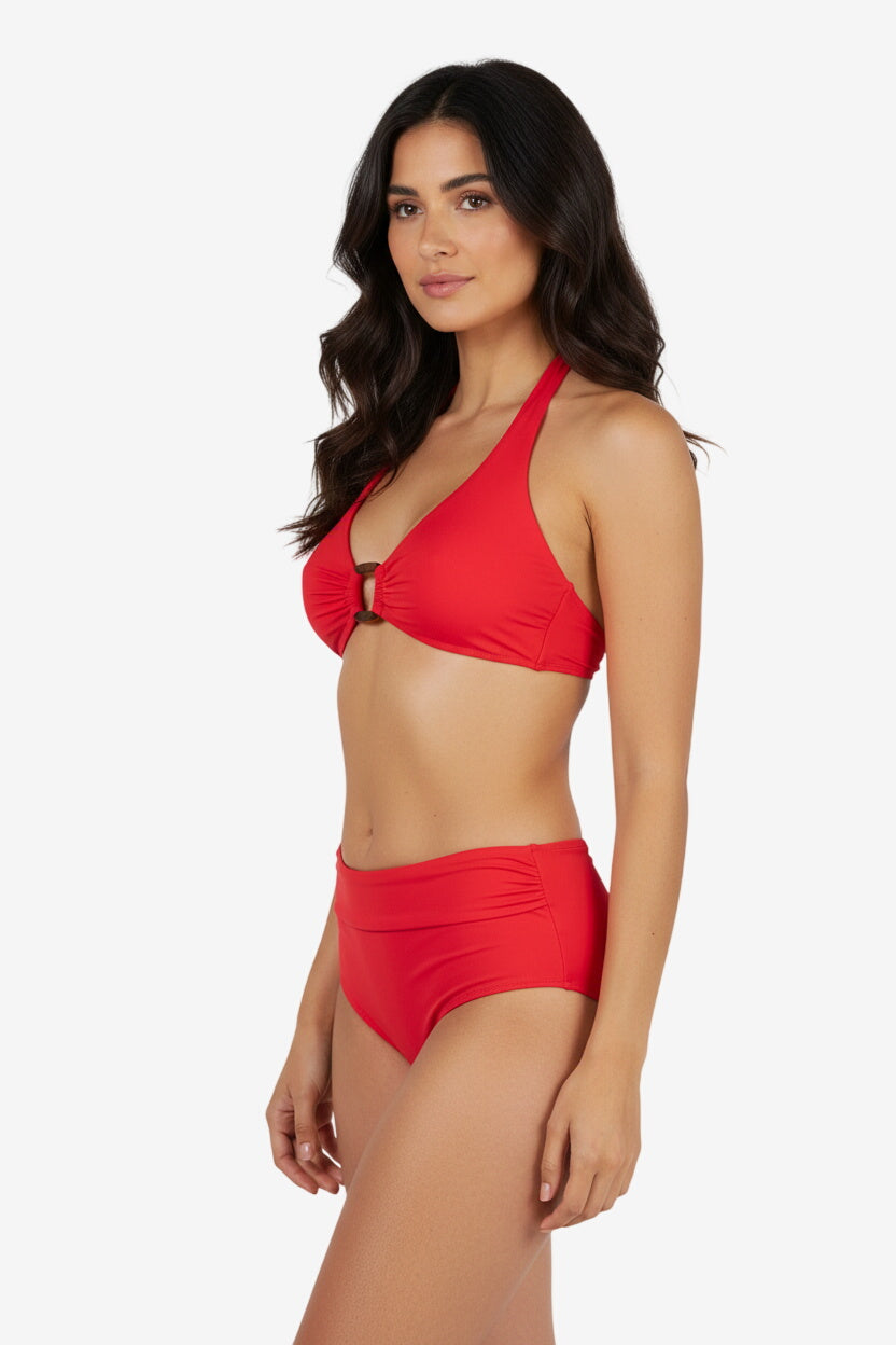 Bikini rosso lato