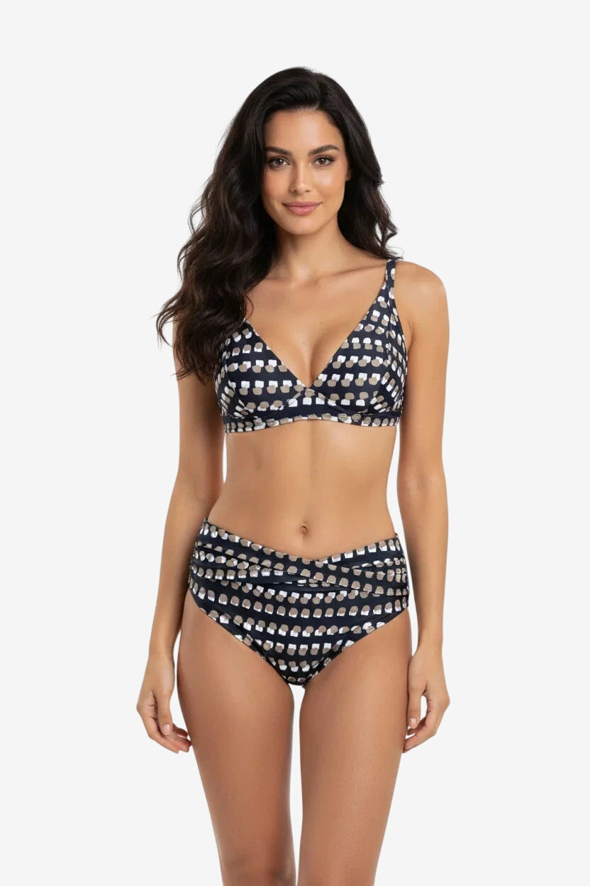 Bikini Ferro Bambù Nero Pois – Roidal