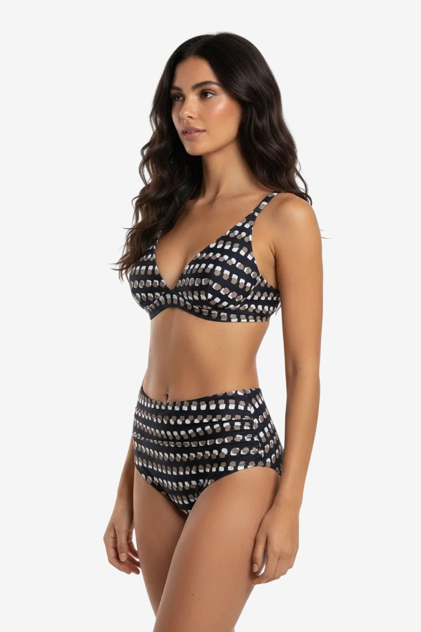 Bikini Ferro Bambù Nero Pois – Roidal