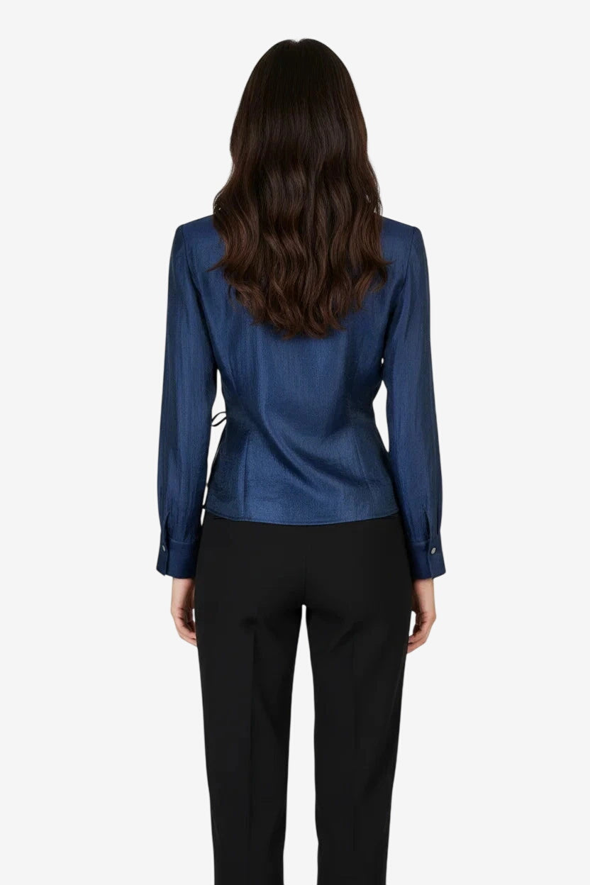 Blusa Blu Cangiante – Otro Amor
