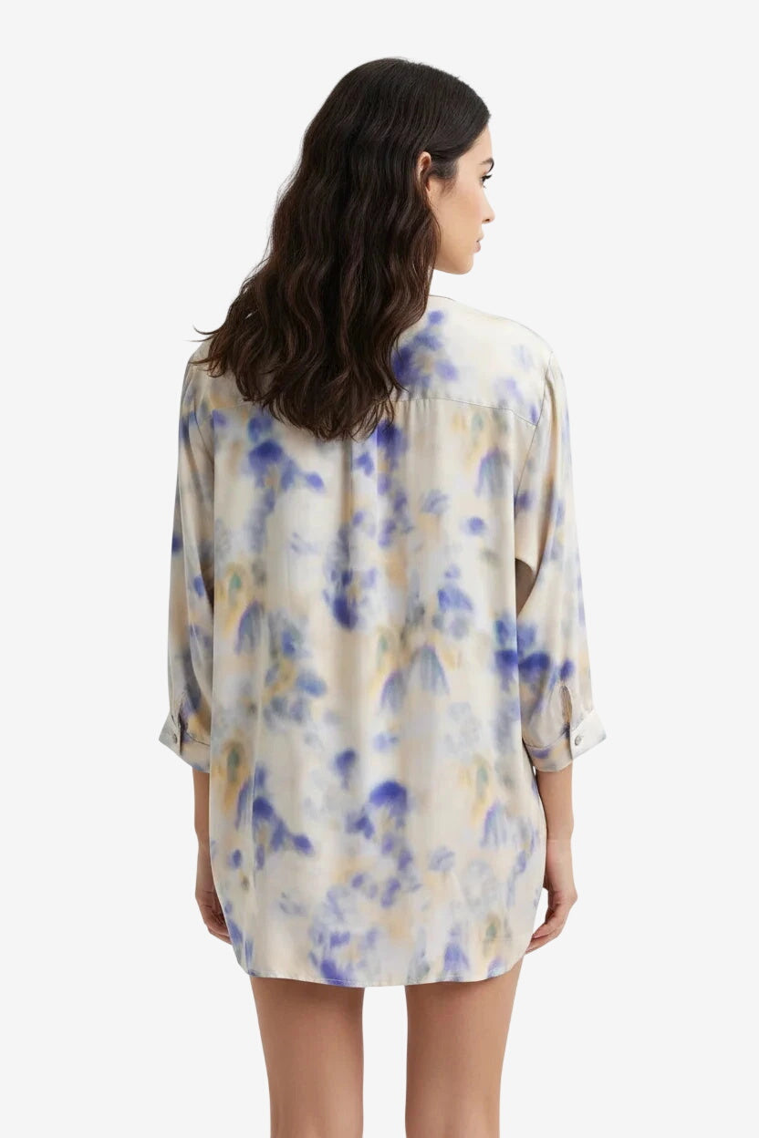 Camicia Corta Fantasia Avorio – Otro Amor