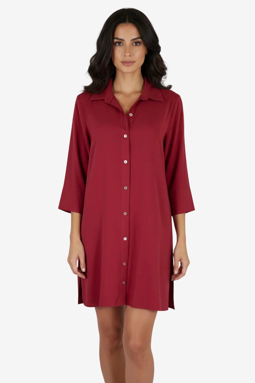 Camicione – Genius Bianco - Rosso