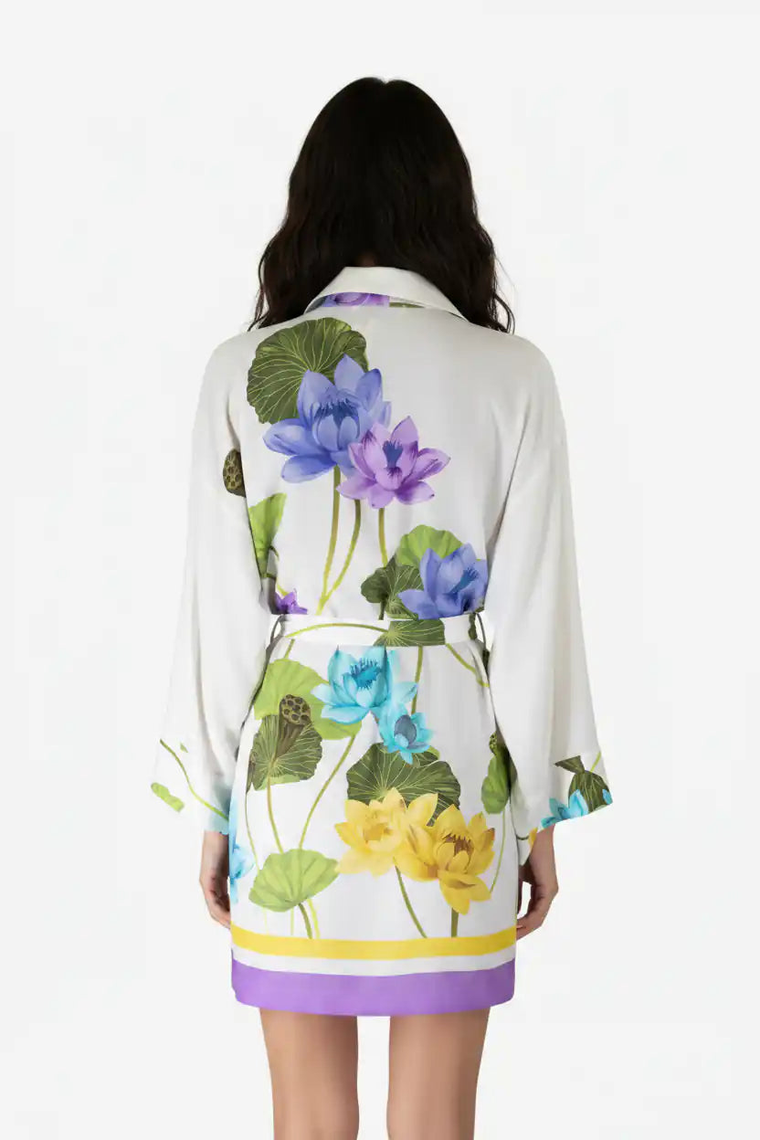 Camicione loto retro