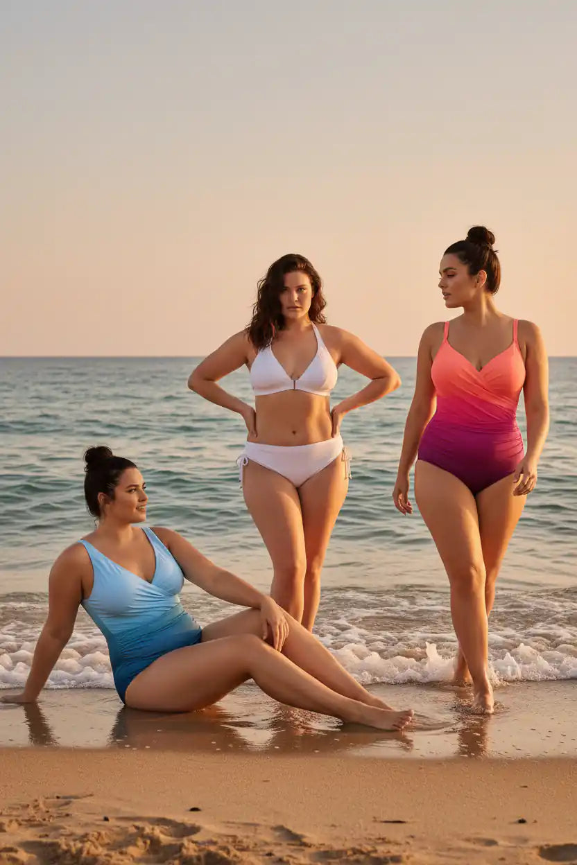 Curvy – Trio Pose Diverse