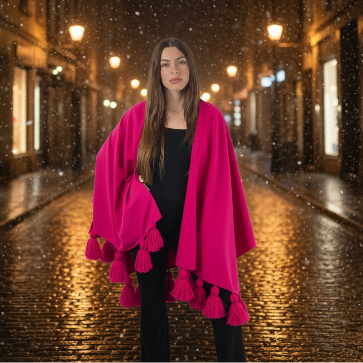 Mantella Fucsia Città Neve
