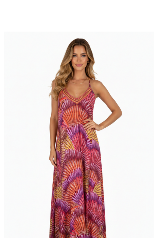 Maxi dress frontale