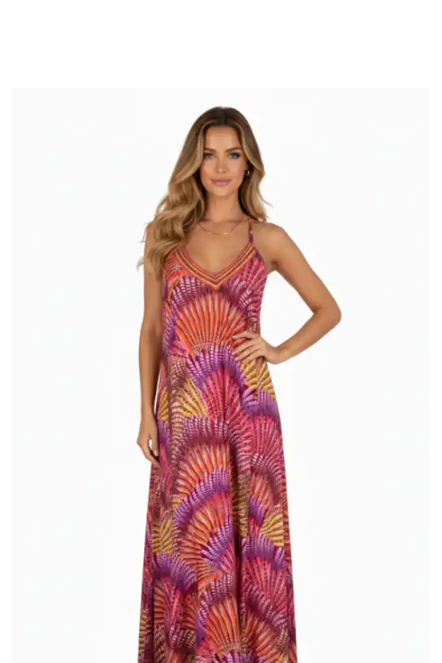 Maxi dress frontale