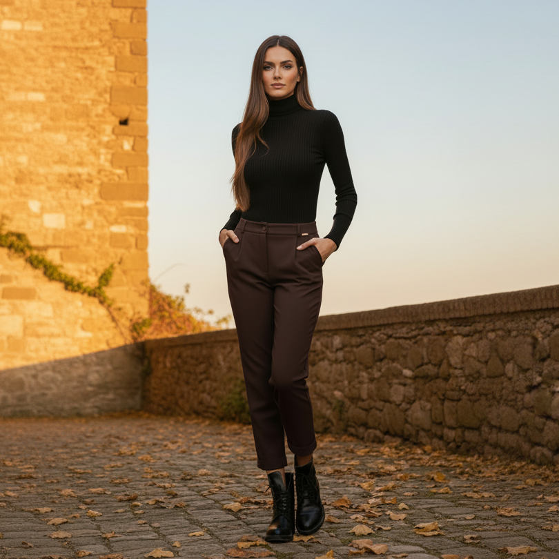 Pantalone Moka Spazio