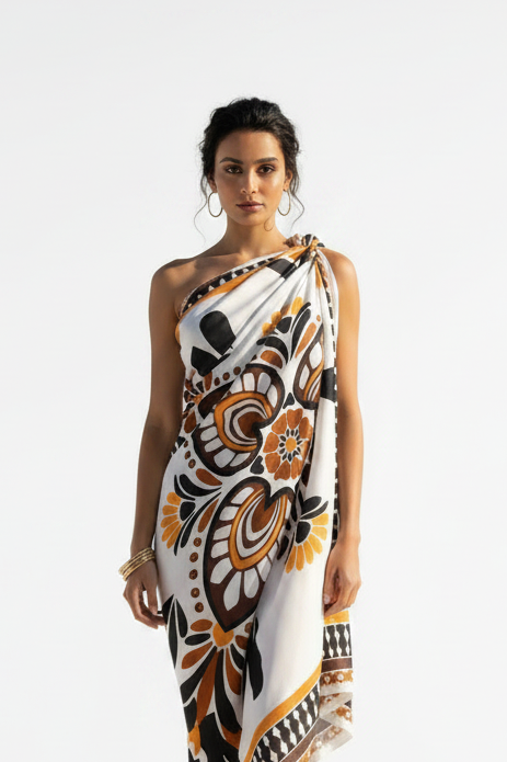 Pareo Tribale – sfondo bianco