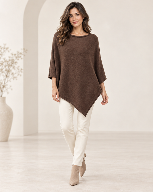 Poncho Girocollo