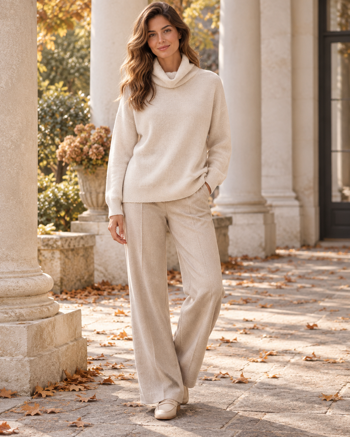 Maglione Collo Alto