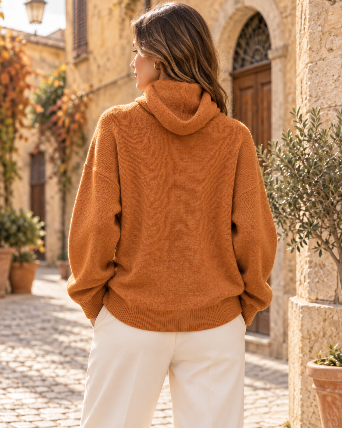 Maglione Collo Alto