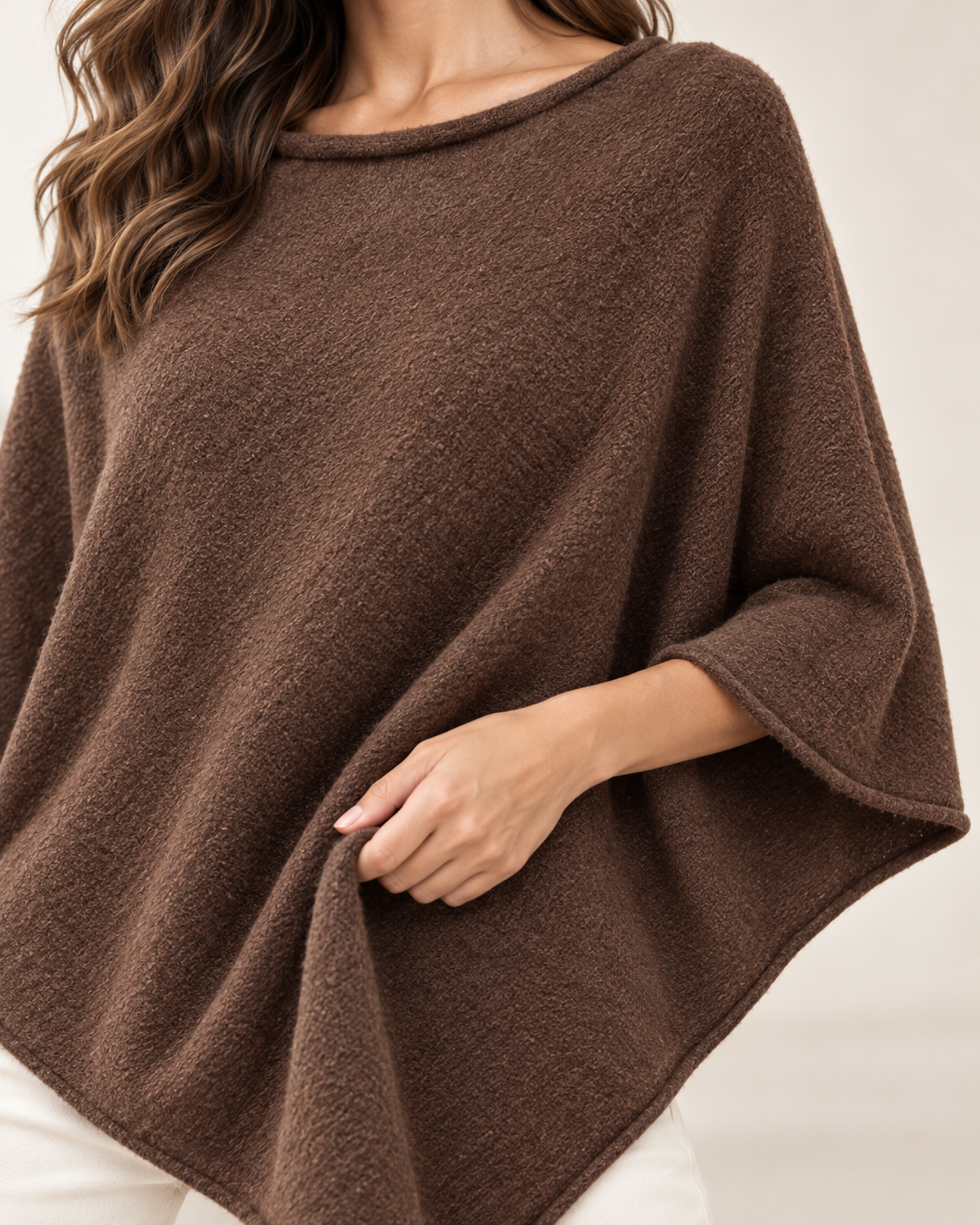 Poncho Girocollo