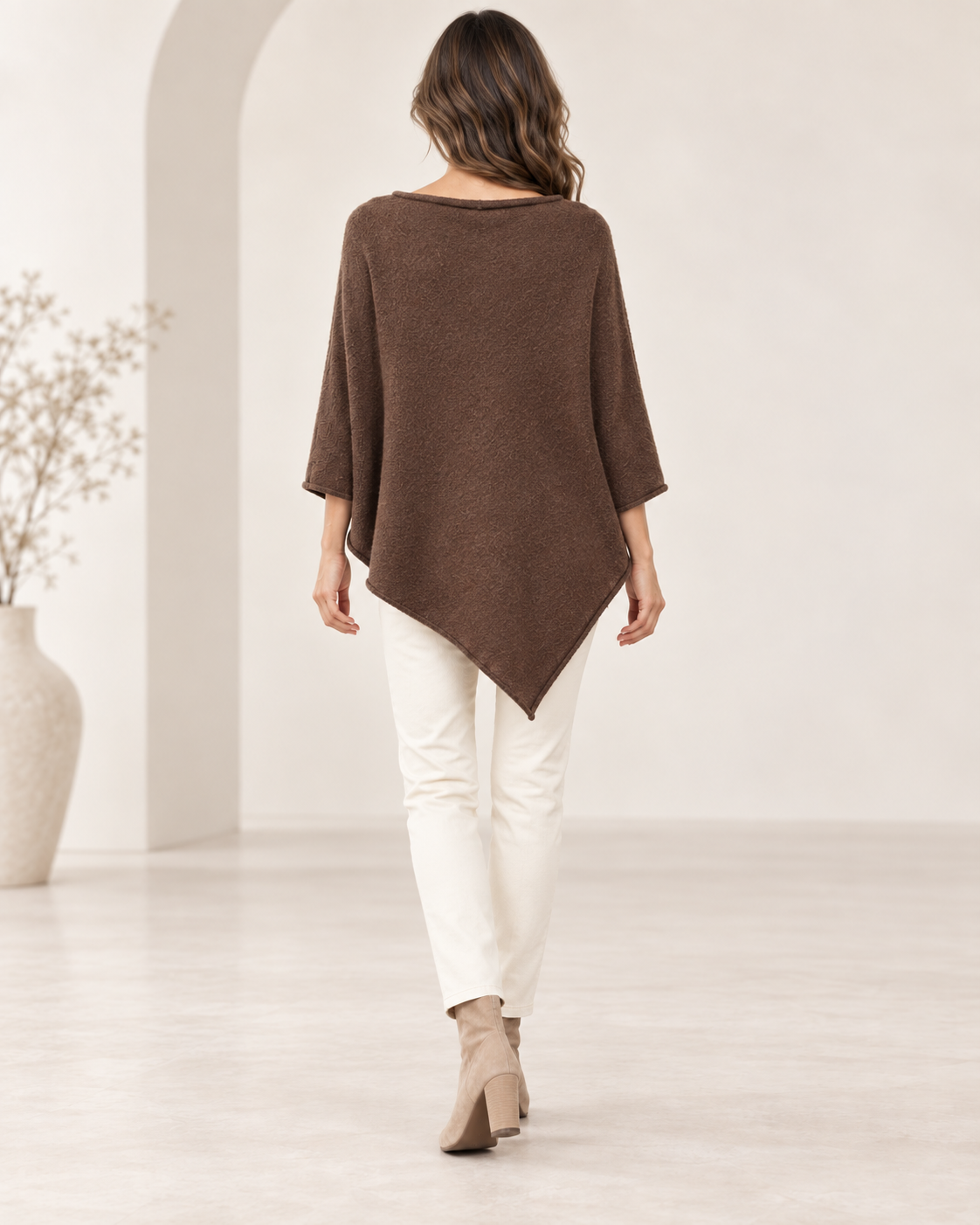 Poncho Girocollo