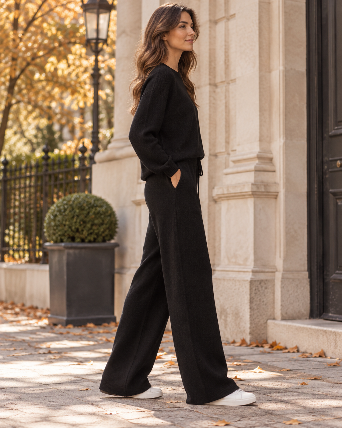 Maglione Over Girocollo