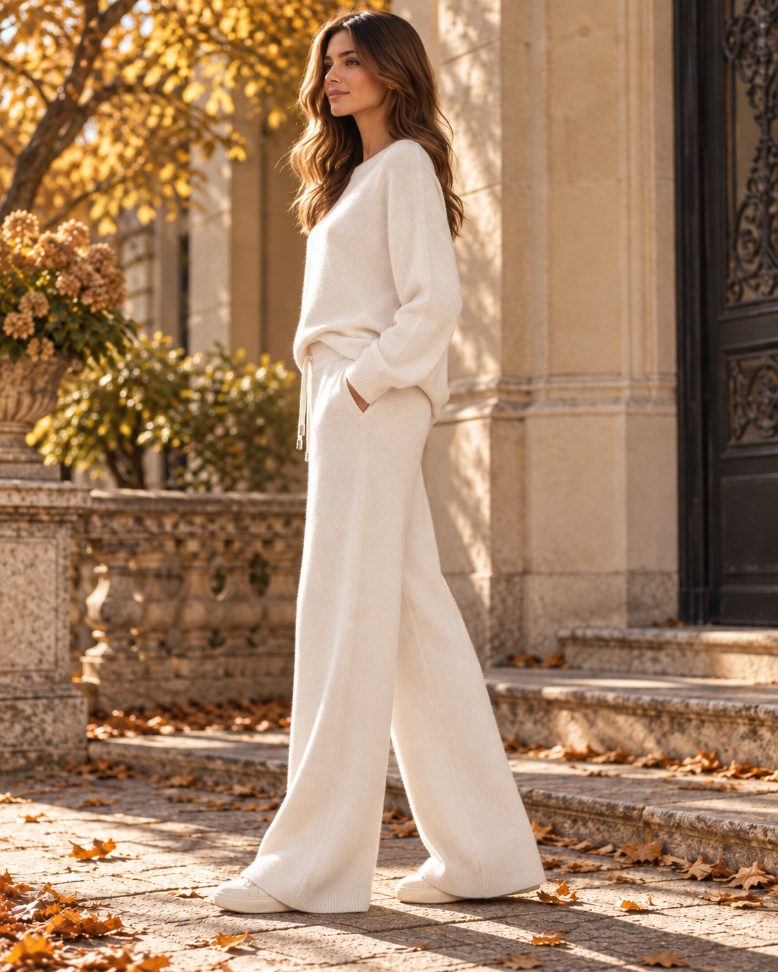 Maglione Over Girocollo
