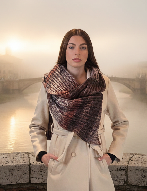 Sciarpa Infinity Ponte Nebbia